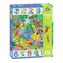 Djeco Reuzenlegpuzzel Jungle - 54st.