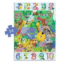 Djeco Reuzenlegpuzzel Jungle - 54st.
