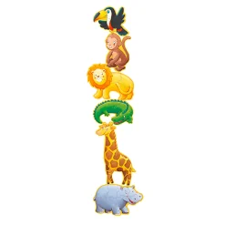 Djeco Safaridieren 6in1 Legpuzzel XL