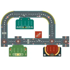 Djeco Stadcircuit Vloerpuzzel, 24st.
