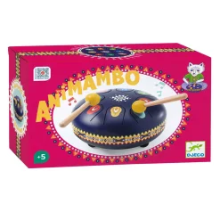 Djeco Stalen Trommel met 8 Muzieknoten