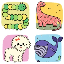 Djeco Stap voor Stap Tekenen Lama en Co