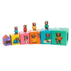 Djeco Stapelblokken met 4 Dieren