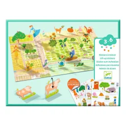 Djeco Stickers - Op de Boerderij