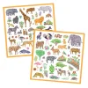 Djeco Stickers Afrikaanse Dieren - 160 Stickers