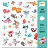 Djeco Stickers Kleine Dieren, 160st.