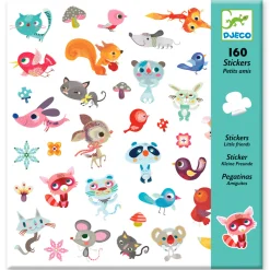 Djeco Stickers Kleine Dieren, 160st.