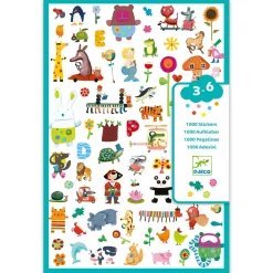 Djeco Stickers Kleine Kinderen, 1000st.