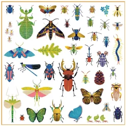 Djeco Stickers Microkosmos - 160 Stickers