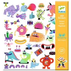 Djeco Stickers Monsters - 160 Stickers