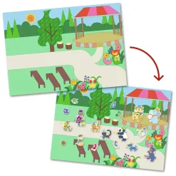 Djeco Stickerset Fanfare