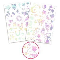 Djeco Tattoos - Glanzende Geluksbrengers