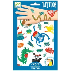 Djeco Tattoos - Grappige Diertjes