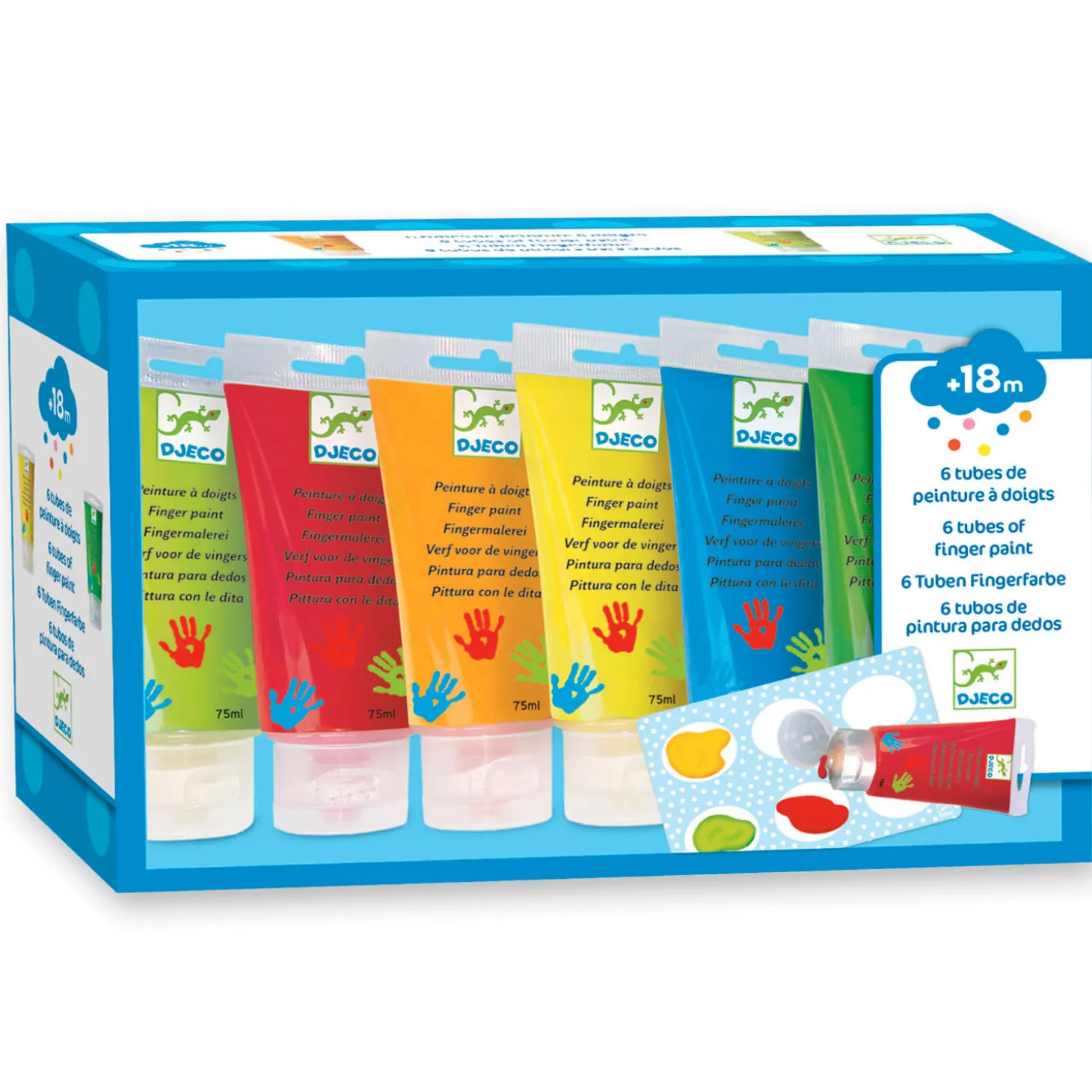 Djeco Vingerverf, 6st.