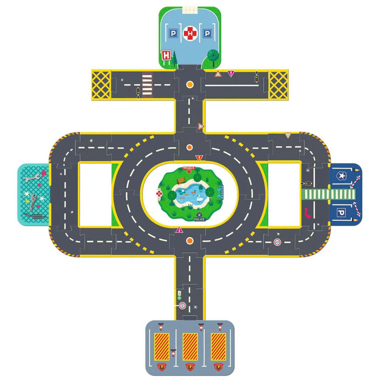 Djeco Vloerpuzzel - 33dlg.