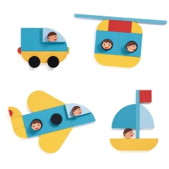 Djeco Vormen Voertuigen