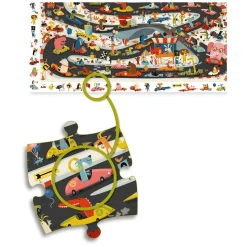 Djeco Zoekpuzzel Autosport - 54st.