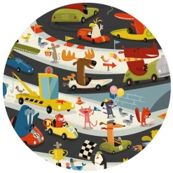 Djeco Zoekpuzzel Autosport - 54st.