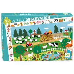 Djeco Zoekpuzzel Boerderij, 35st.