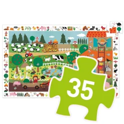 Djeco Zoekpuzzel Boerderij, 35st.