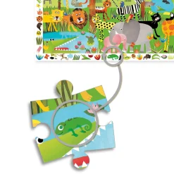 Djeco Zoekpuzzel Jungle, 35st.