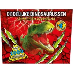 Dodelijke dinosaurussen  stickerboek