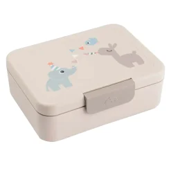 Done by Deer Broodtrommel met Vakken - Beige