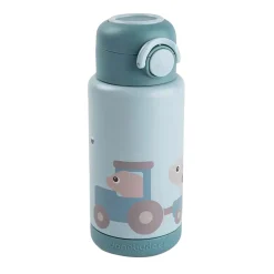 Done by Deer Geïsoleerde Drinkfles Tiny Farm - Blauw