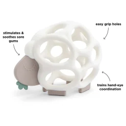 Done by Deer Grip en Bijtspeeltje Schaapje Beige