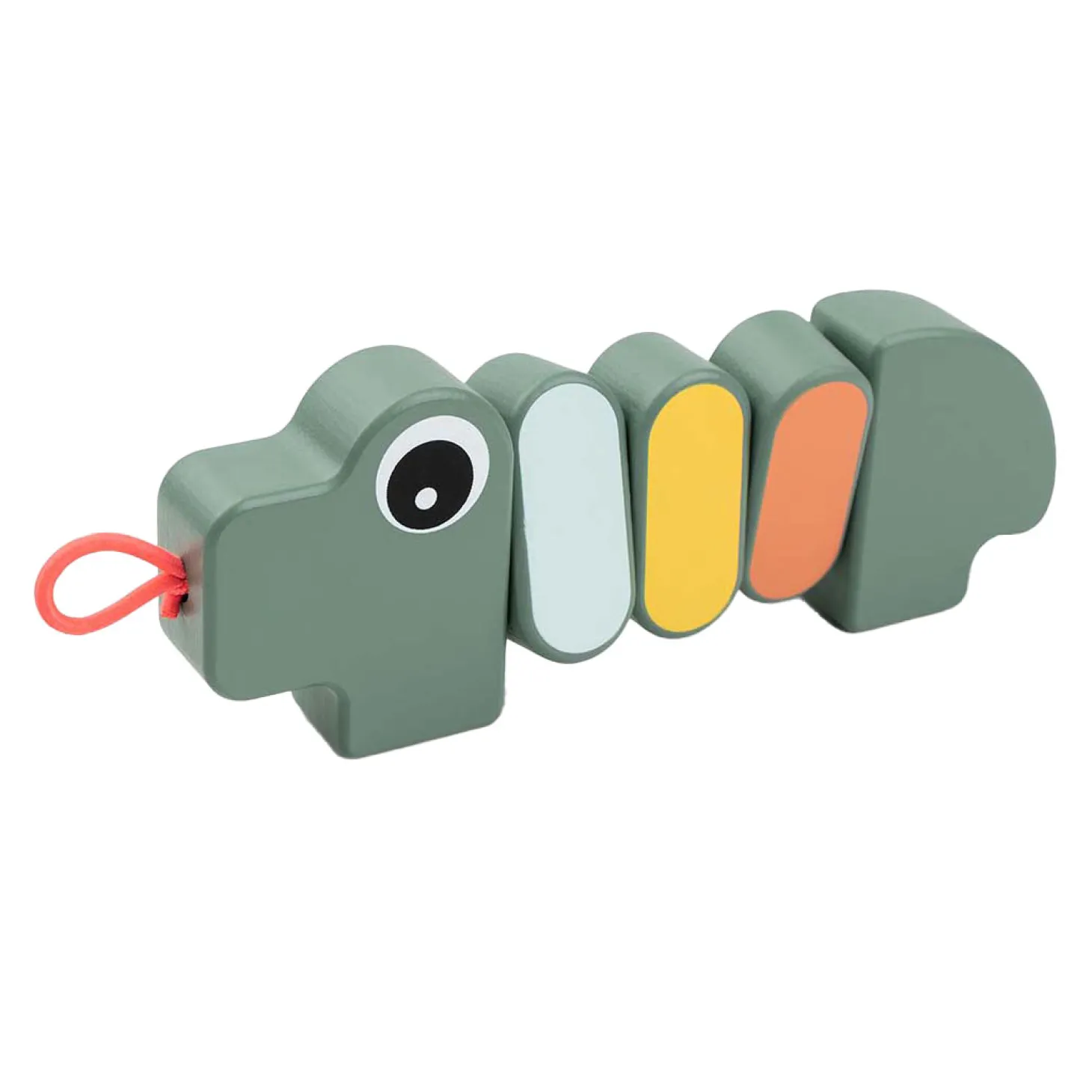 Done by Deer Houten Draaispeeltje Croco Groen