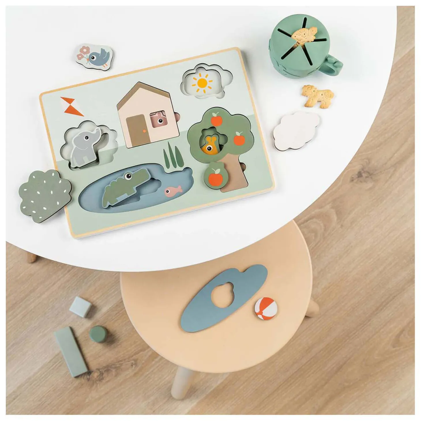 Done by Deer Houten Laagjespuzzel, 10st.