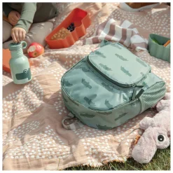 Done by Deer Kinderrugzak Croco Groen 5 L