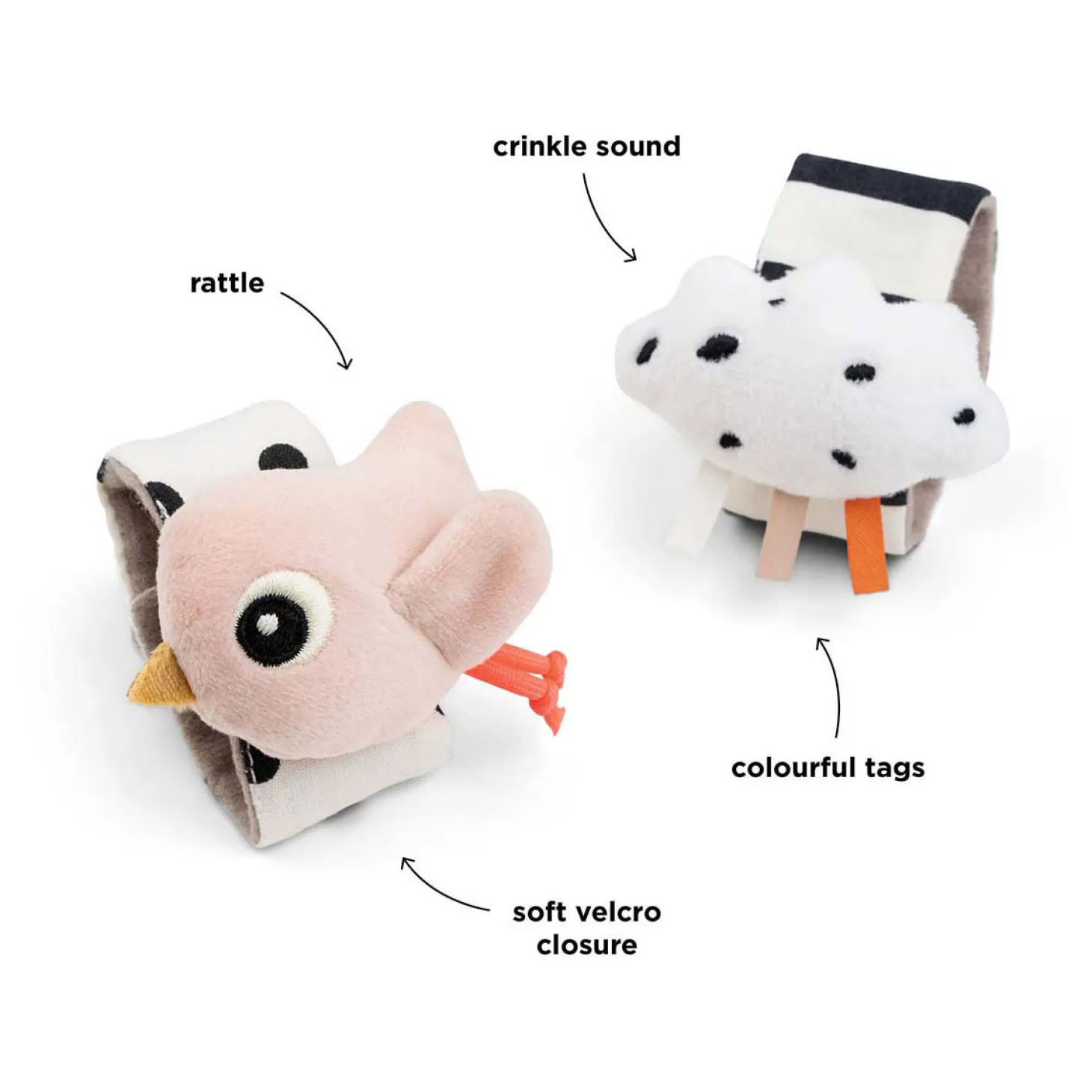 Done by Deer Pols Rammelaar Blije Wolken Roze, 2st.