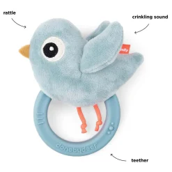 Done by Deer Rammelaar met Koord Birdee Blauw