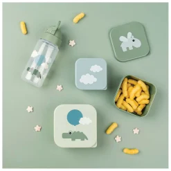 Done by Deer Snackbox Blije Wolken Groen, 3st.