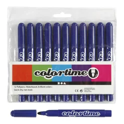 Donkerblauw Jumbo Stiften, 12st.
