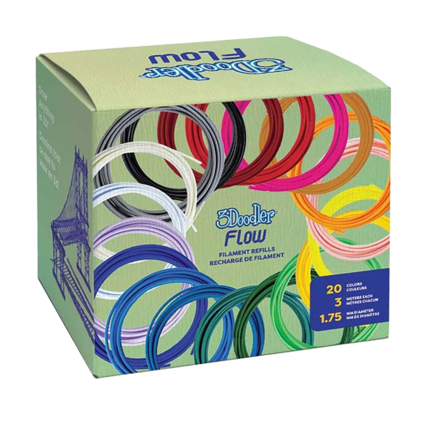 3Doodler Flow Navulling - 20 Kleuren