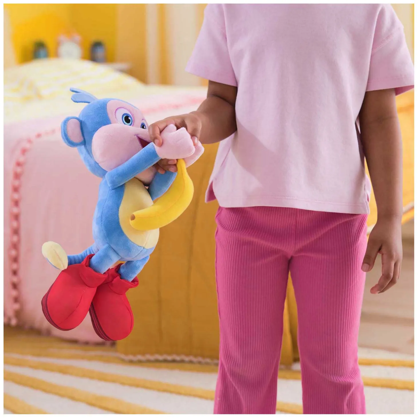 Dora Boots Knuffel met Muziek en Geluid - 33cm