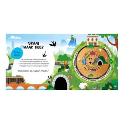 Draai Maar Door - Voertuigen & Machines Kartonboek