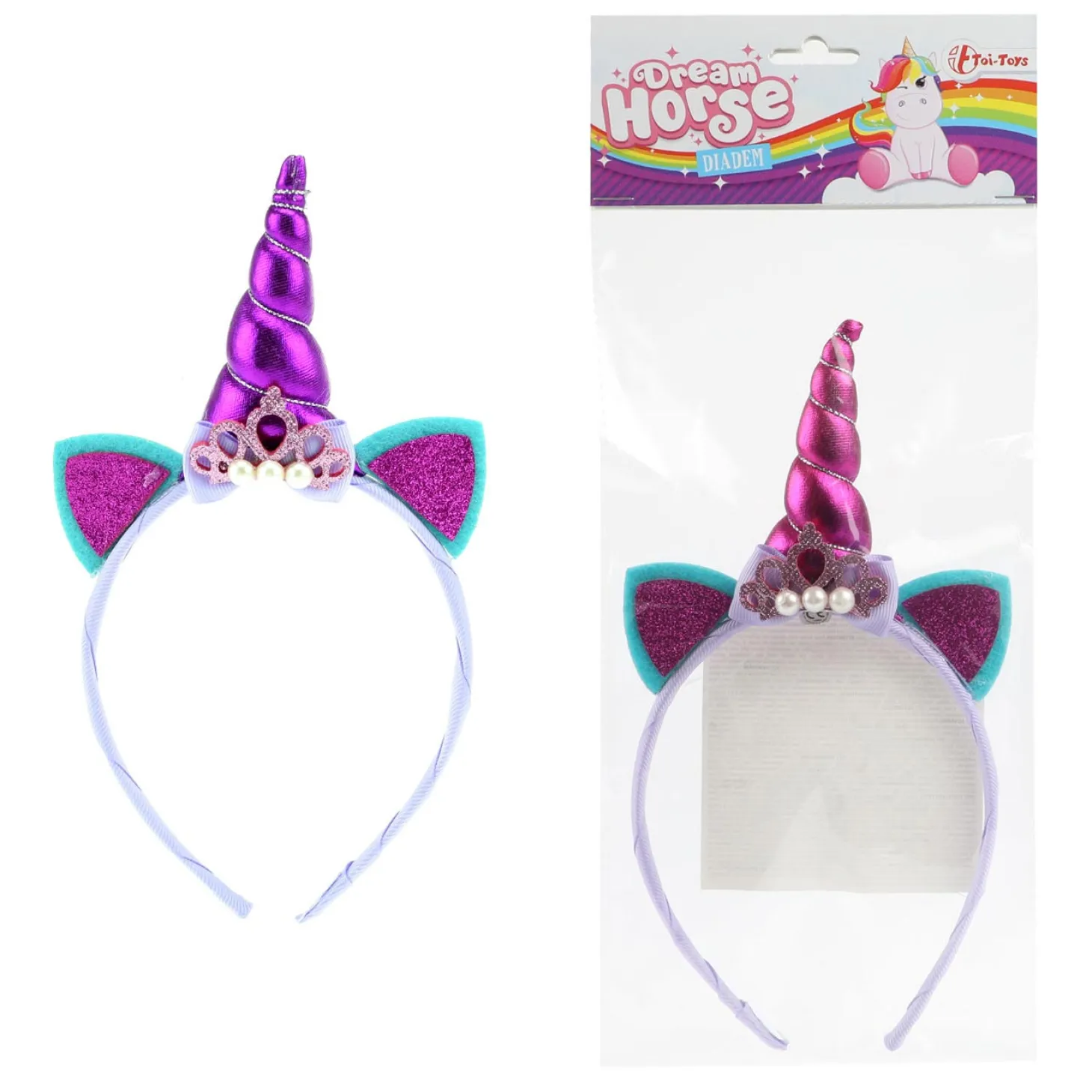 Dream Horse Diadeem Eenhoorn Paars