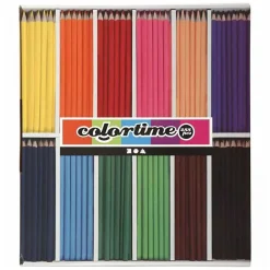 Driehoekige Kleurpotloden - Basiskleuren, 288st.