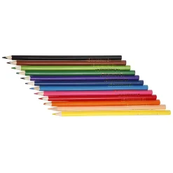 Driehoekige Kleurpotloden - Basiskleuren, 288st.