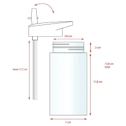 Drinkfles Spider-Man Let's Eat, 450ml