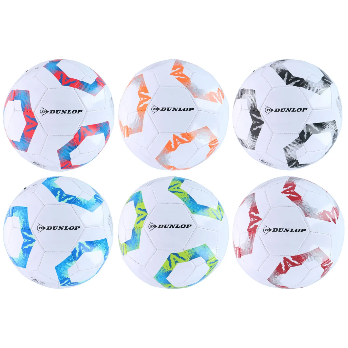 Dunlop Voetbal met Print, 22cm