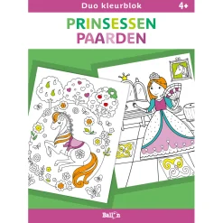 Duo kleurblokken - Prinsessen en Paarden