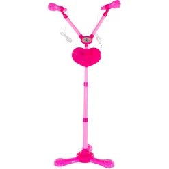 Duo Microfoonstandaard met Licht en Geluid met Bluetooth