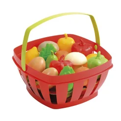 Ecoiffier 100% Chef Groenten en Fruit in Mand