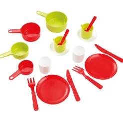 Ecoiffier 100% Chef Pan met Servies