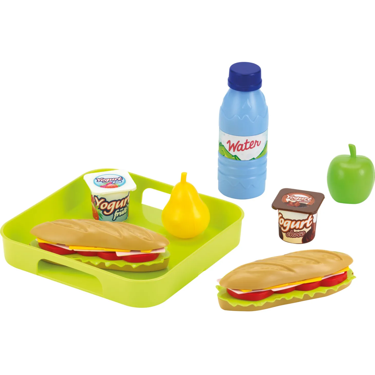 Ecoiffier 100% Chef Sandwich Set met Dienblad
