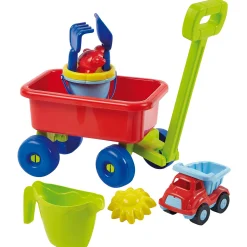 Ecoiffier Bolderwagen met Strandset